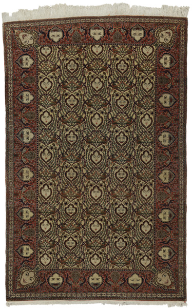Kashan - Antique Tapis Persan 217x138