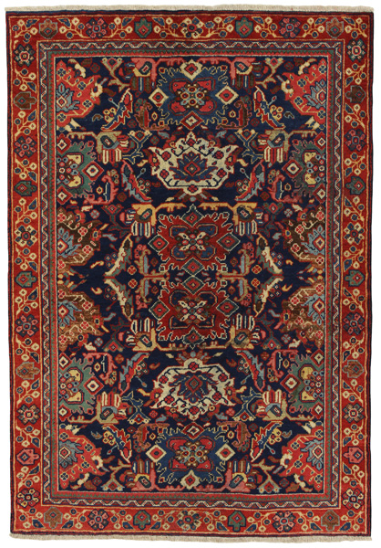 Sultanabad - old Tapis Persan 190x131