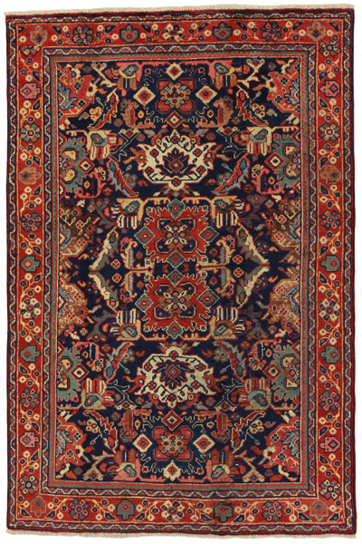 Sultanabad - old Tapis Persan 196x131