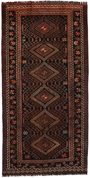 Afshar - old Tapis Persan 280x140