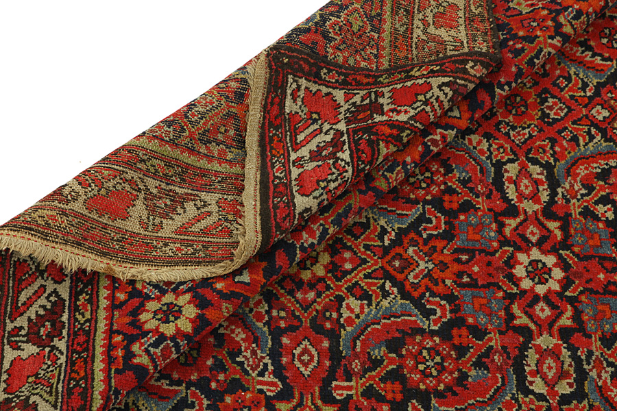 Farahan - Antique Tapis Persan 215x128 - Image 5