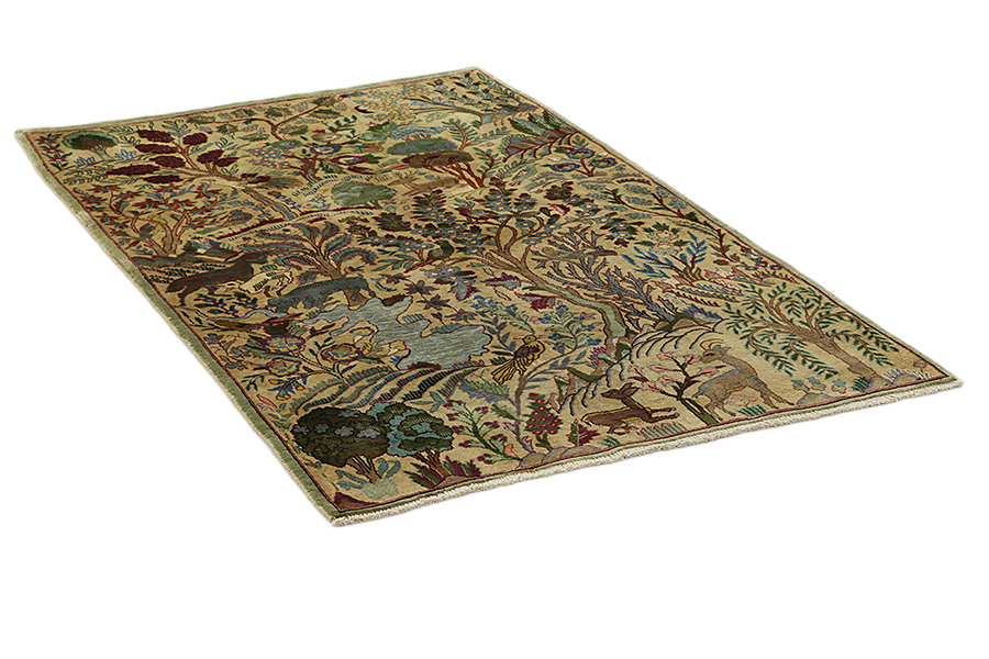 Sarough - old Tapis Persan 206x120 - Image 1