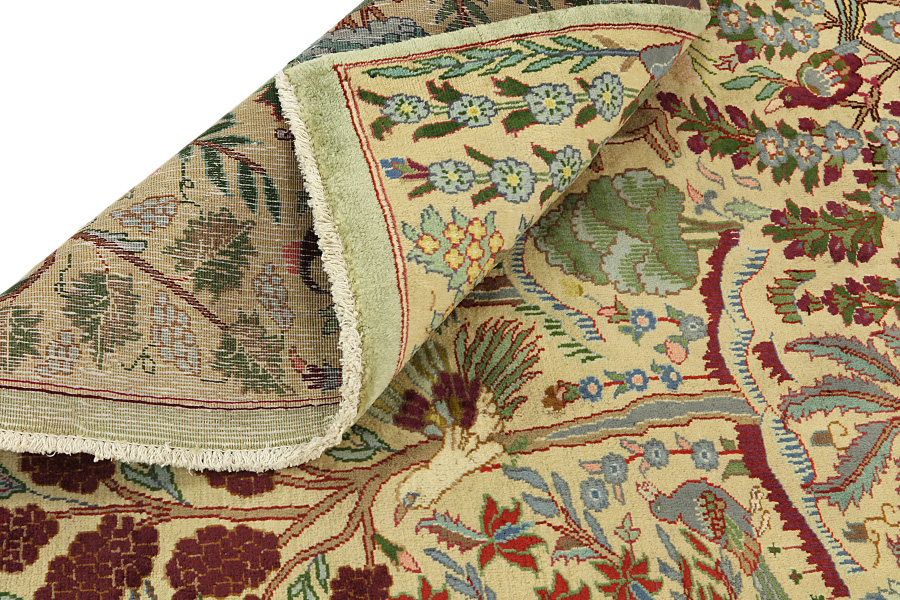 Sarough - old Tapis Persan 206x120 - Image 4