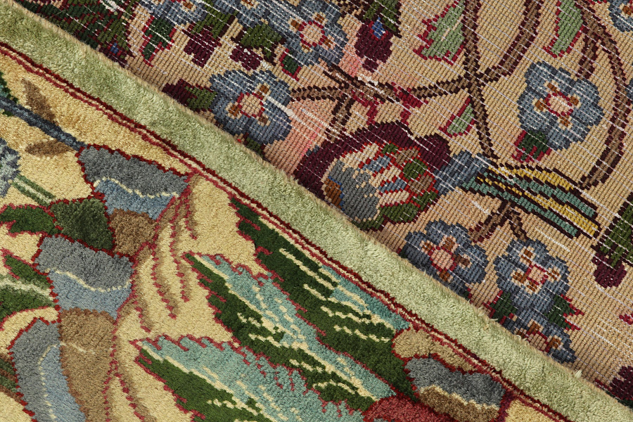 Sarough - old Tapis Persan 206x120 - Image 5