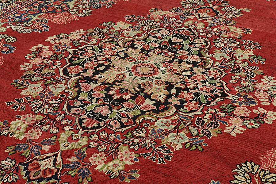 Sultanabad - Antique Tapis Persan 428x318 - Image 8