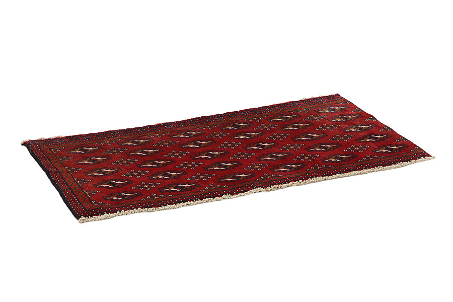 Boukhara - Turkaman Tapis Persan 102x56 - Image 1