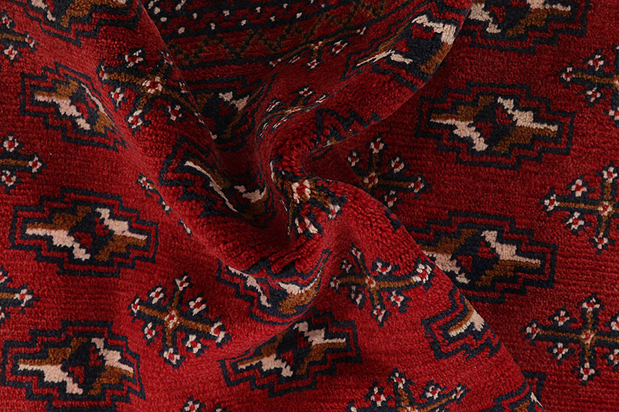 Boukhara - Turkaman Tapis Persan 102x56 - Image 4