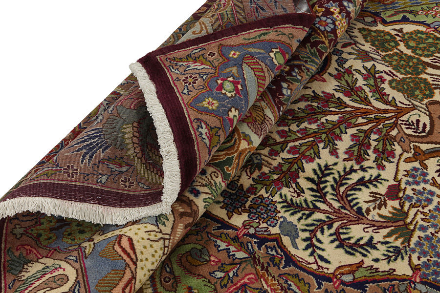 Kashmar - Mashad Tapis Persan 387x295 - Image 4