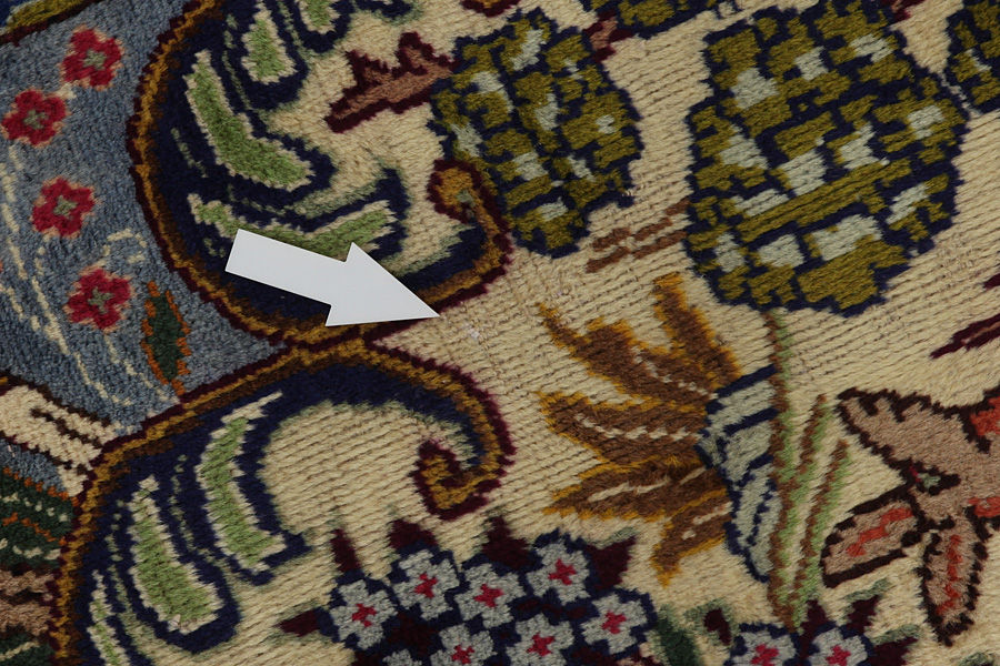 Kashmar - Mashad Tapis Persan 387x295 - Image 8