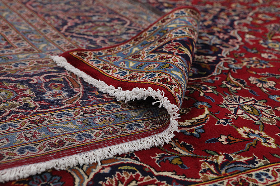 Kashan Tapis Persan 411x288 - Image 4