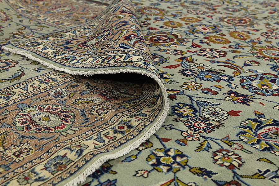 Kashan Tapis Persan 395x277 - Image 4