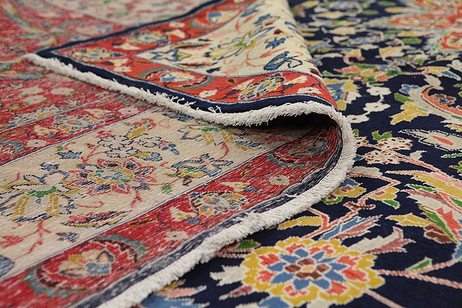 Tabriz Tapis Persan 355x284 - Image 4