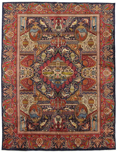 Kashmar - Mashad Tapis Persan 384x286