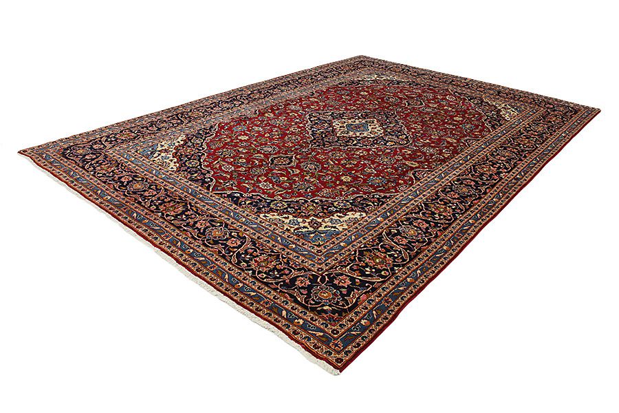 Kashan Tapis Persan 405x285 - Image 2