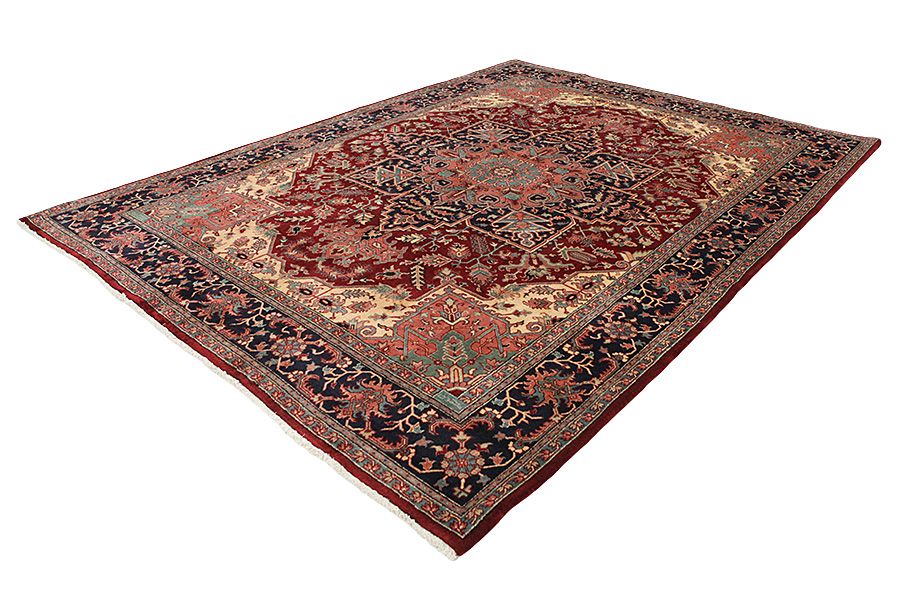 Sarab - Heriz Tapis Persan 357x270 - Image 2