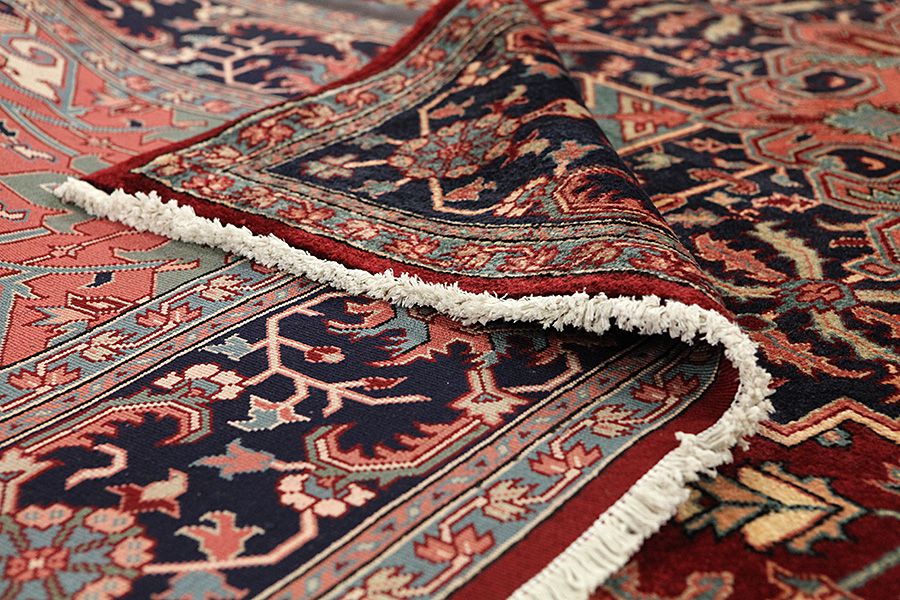 Sarab - Heriz Tapis Persan 357x270 - Image 4