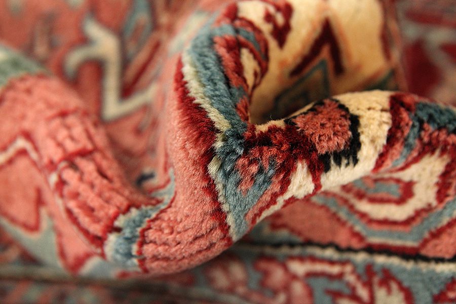 Sarab - Heriz Tapis Persan 357x270 - Image 6