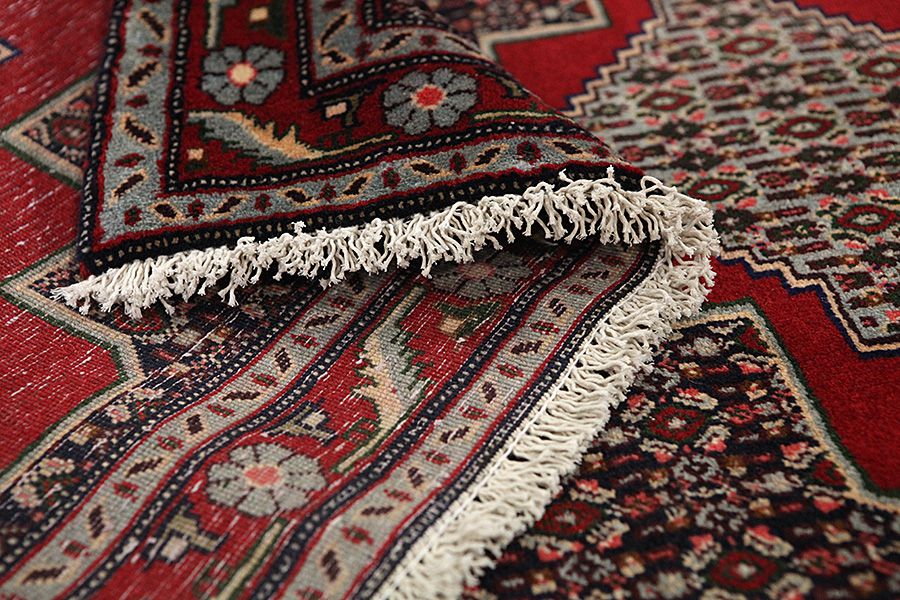 Senneh - Kurdi Tapis Persan 317x90 - Image 4