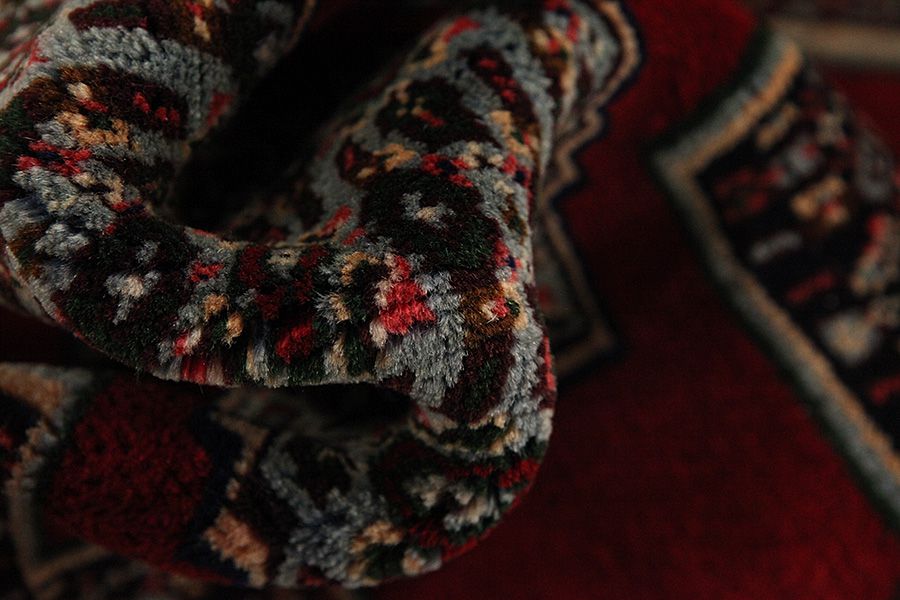 Senneh - Kurdi Tapis Persan 317x90 - Image 6