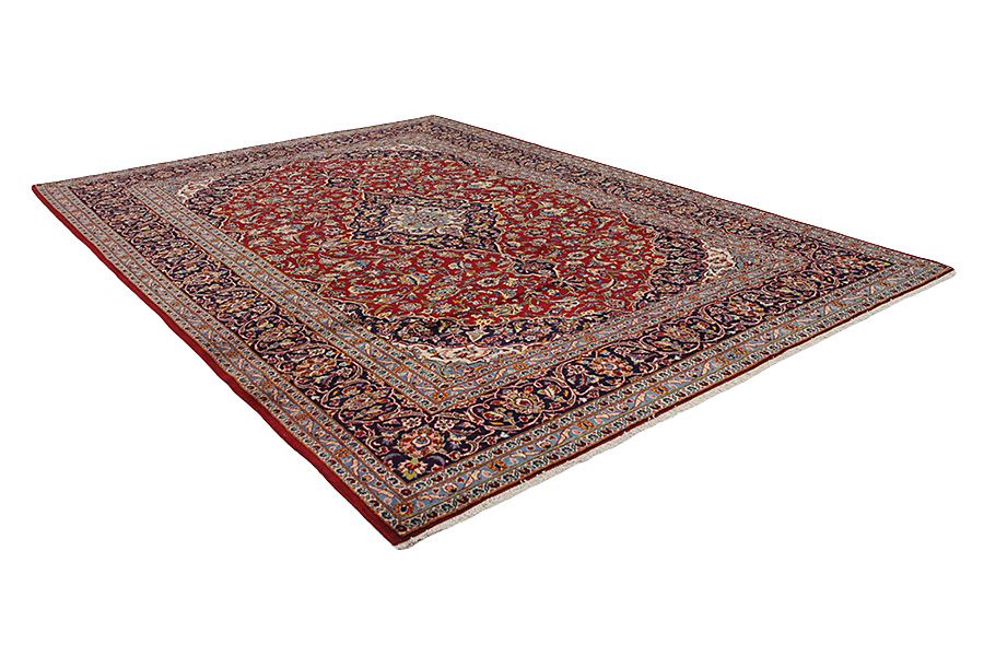 Kashan Tapis Persan 400x290 - Image 1