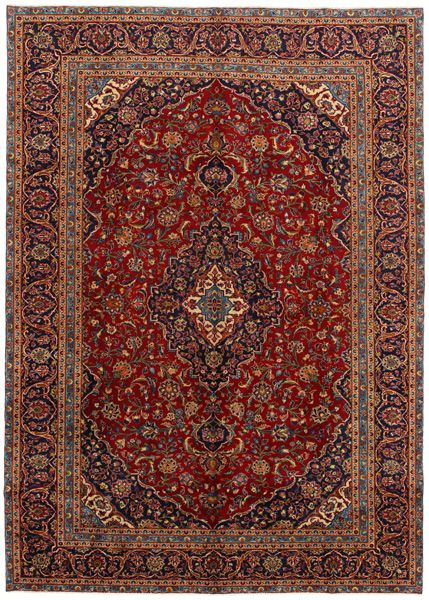 Kashan Tapis Persan 388x272