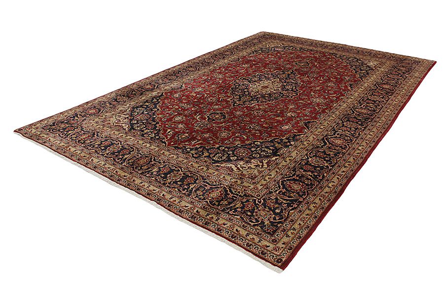 Kashan Tapis Persan 380x250 - Image 2