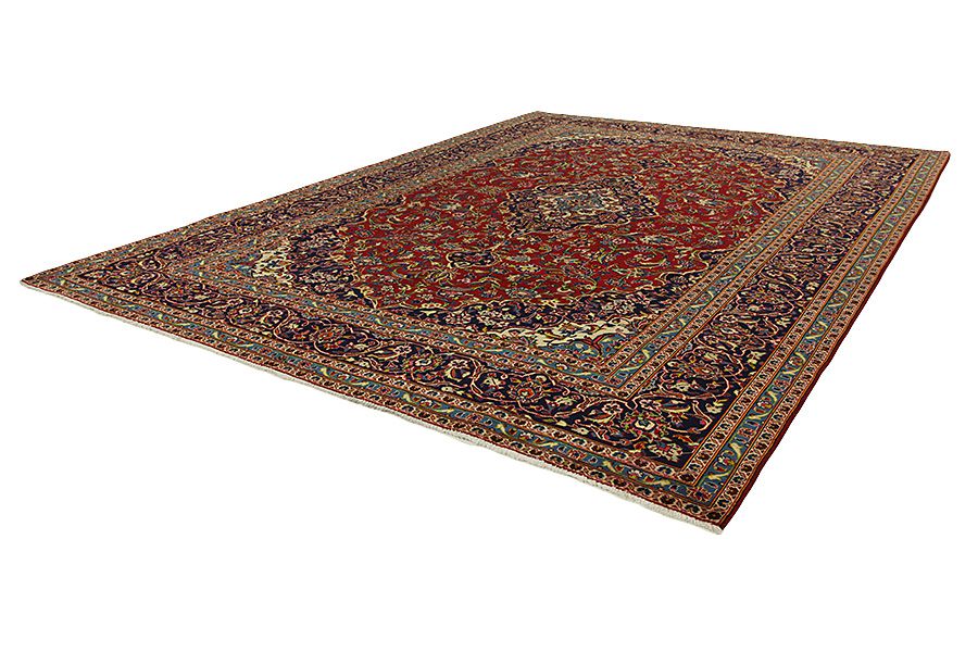 Kashan Tapis Persan 393x285 - Image 2