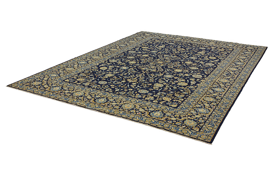 Kashan Tapis Persan 381x280 - Image 2