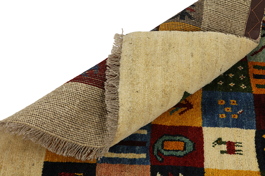 Gabbeh - Bakhtiar Tapis Persan 153x109 - Image 4