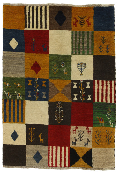 Gabbeh - Bakhtiar Tapis Persan 146x102