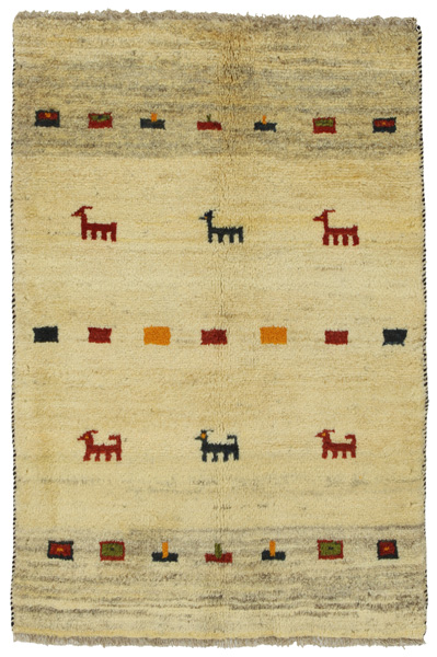Gabbeh - Qashqai Tapis Persan 144x95