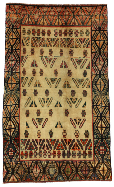 Gabbeh - Qashqai Tapis Persan 205x124