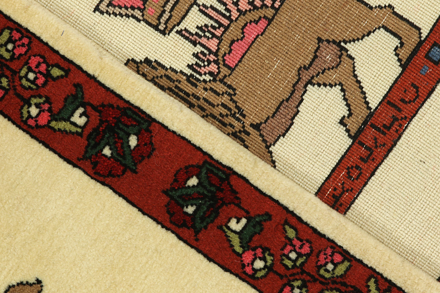 Kashkooli - Gabbeh Tapis Persan 58x90 - Image 4