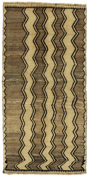 Gabbeh - Qashqai Tapis Persan 188x94