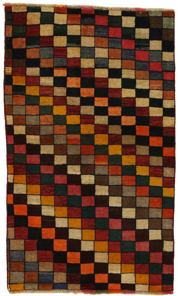 Gabbeh - old Tapis Persan 133x80