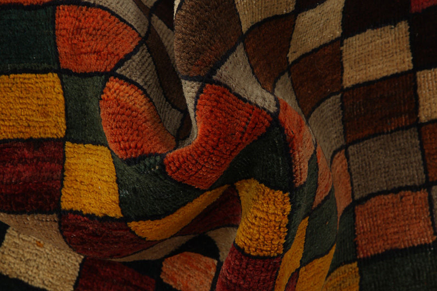 Gabbeh - old Tapis Persan 133x80 - Image 6