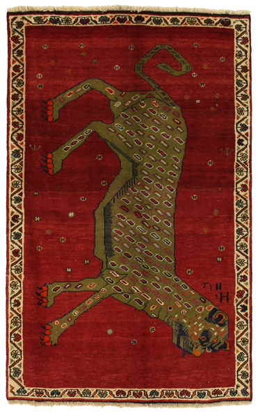 Gabbeh - Qashqai Tapis Persan 185x114