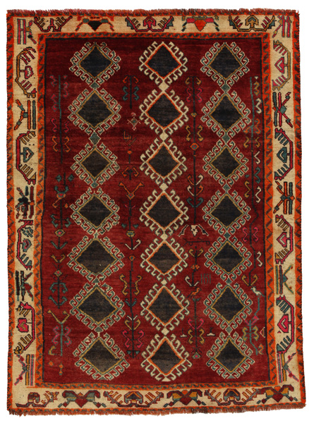 Gabbeh - Qashqai Tapis Persan 191x141