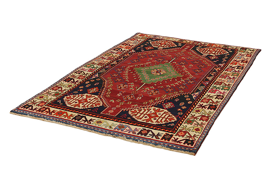 Qashqai - Shiraz Tapis Persan 252x157 - Image 2