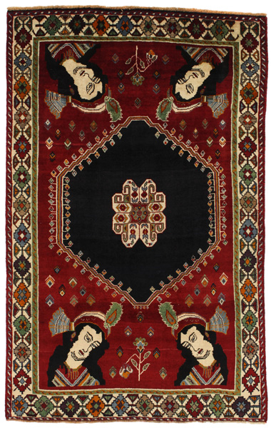 Qashqai - Gabbeh Tapis Persan 233x149