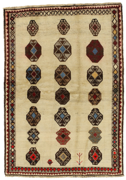 Gabbeh - Qashqai Tapis Persan 193x137