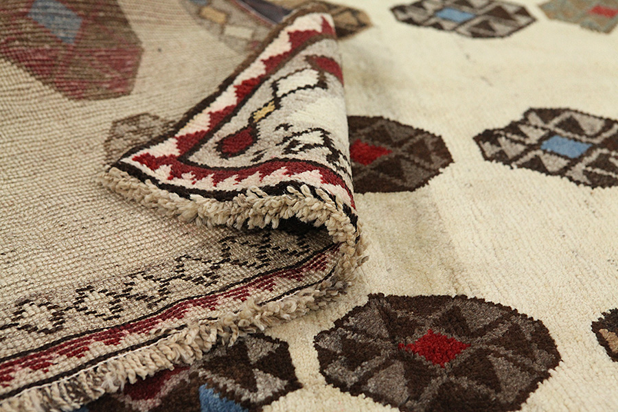 Gabbeh - Qashqai Tapis Persan 193x137 - Image 4