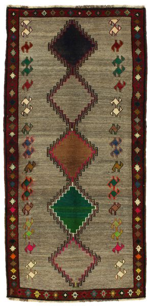 Qashqai - Gabbeh Tapis Persan 240x115