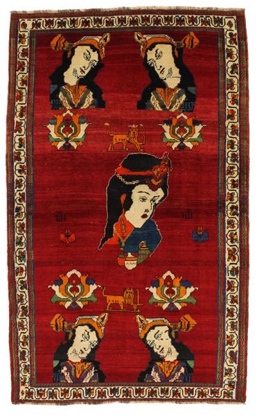 Gabbeh - Qashqai Tapis Persan 255x155