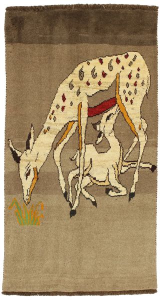 Gabbeh - Qashqai Tapis Persan 188x102