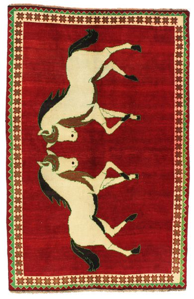Gabbeh - Qashqai Tapis Persan 185x120