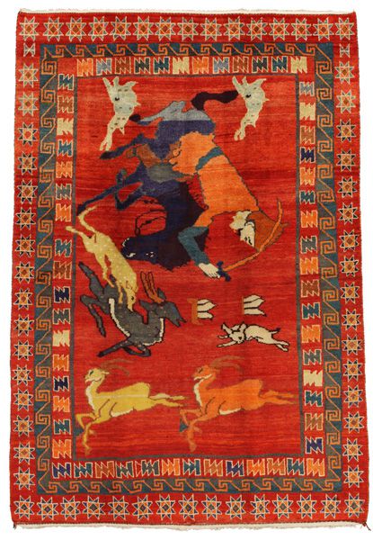 Gabbeh - Qashqai Tapis Persan 300x206