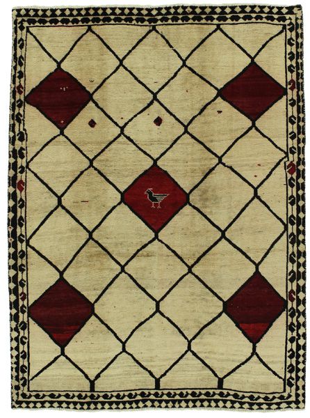 Gabbeh - Qashqai Tapis Persan 220x160