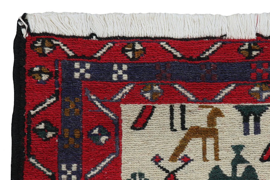 Kilim Sumak - Afshar 130x105 - Image 2