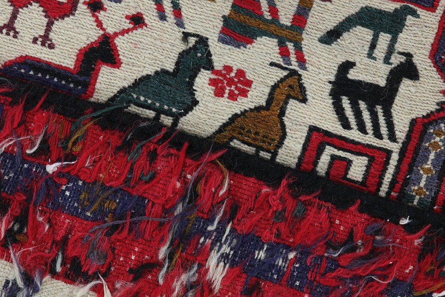 Kilim Sumak - Afshar 130x105 - Image 3
